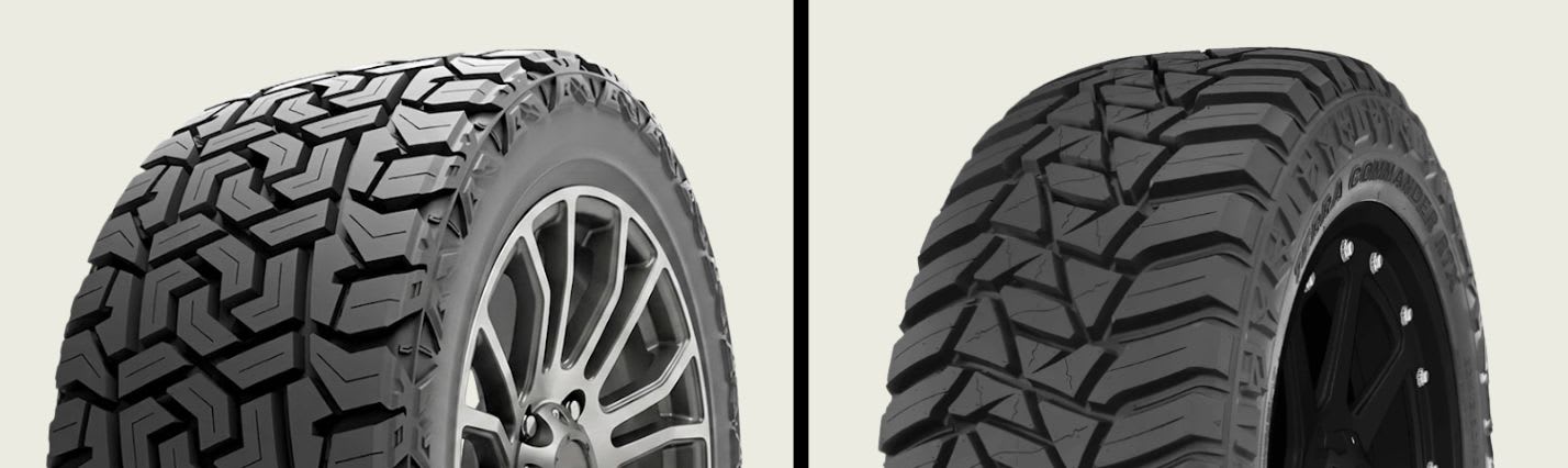 Gripmax MaxGrip X/T vs Kanati Terra Commander RTX tires