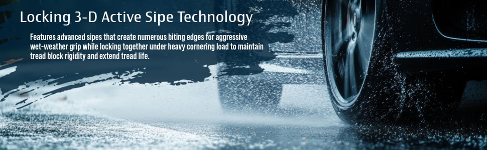 BFGoodrich Elite Force T/A tires Locking 3-D Active Sipe Technology