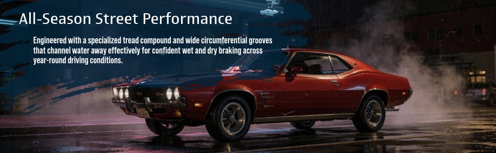BFGoodrich Radial T/A tires All-Season street performance
