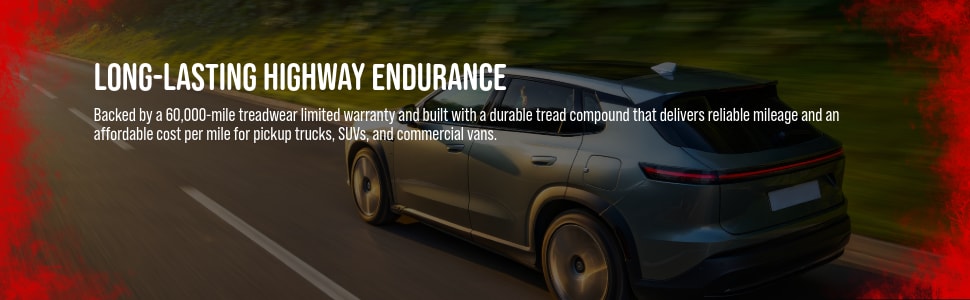 Uniroyal Laredo HT tires Long-lasting highway endurance