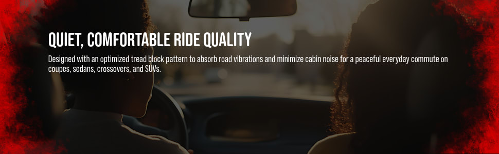 Uniroyal Tiger Paw Touring A/S tires Quiet, comfortable ride quality