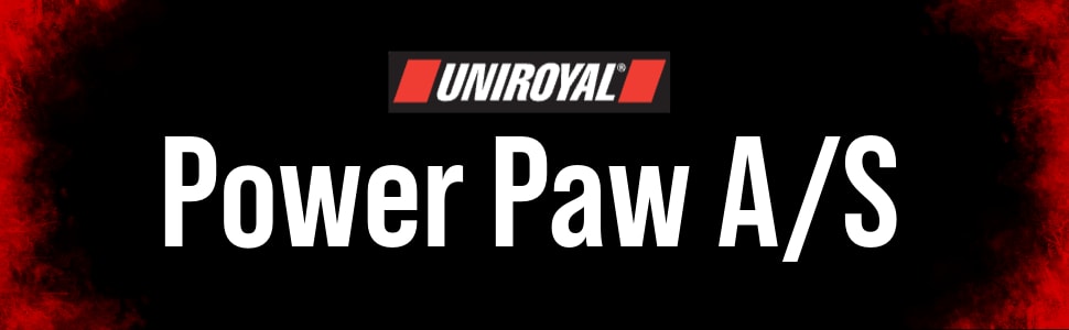 Uniroyal Power Paw A/S tires