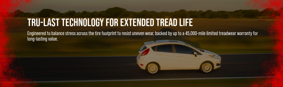 Uniroyal Power Paw A/S tires Tru-last technology for extended tread life