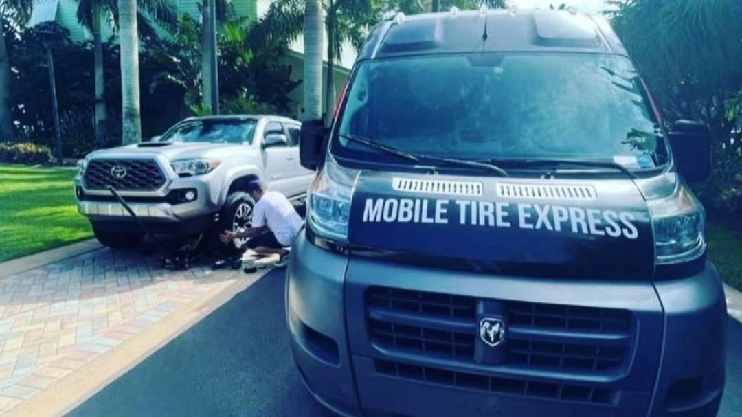 How does mobile tire repair work