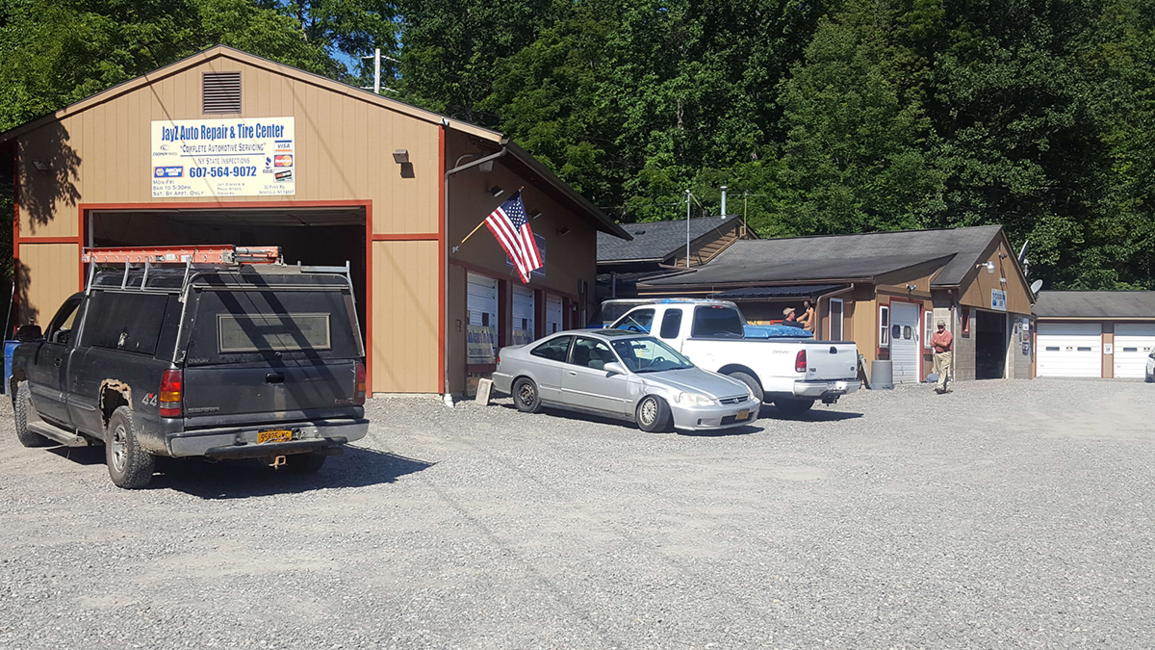 Jay Z Auto Repair & Tire Center in Newfield, NY (32 Piper Rd): Tire Shop  Near me | SimpleTire