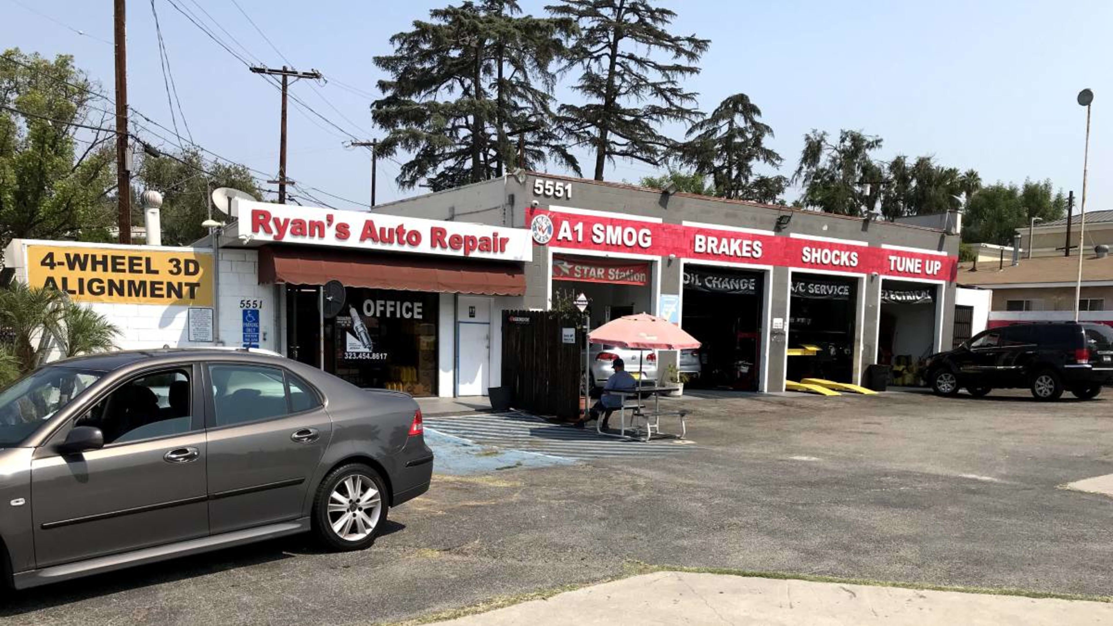 Ryan s Auto Repair in Los Angeles CA 5551 Huntington Dr N Tire