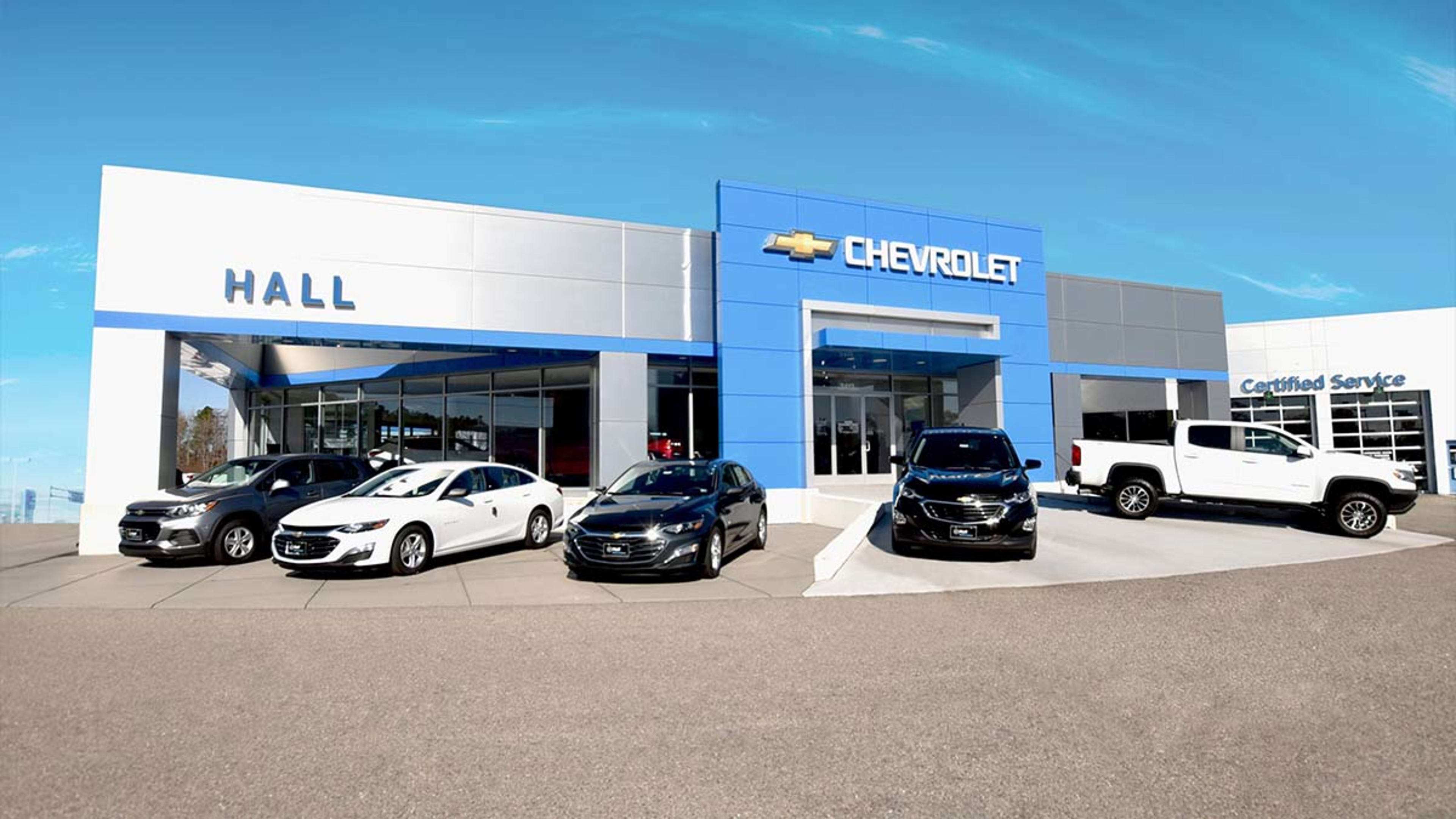 Hall Chevrolet Chesapeake in Chesapeake, VA (3412 Western Branch Blvd):  Tire Shop Near me | SimpleTire