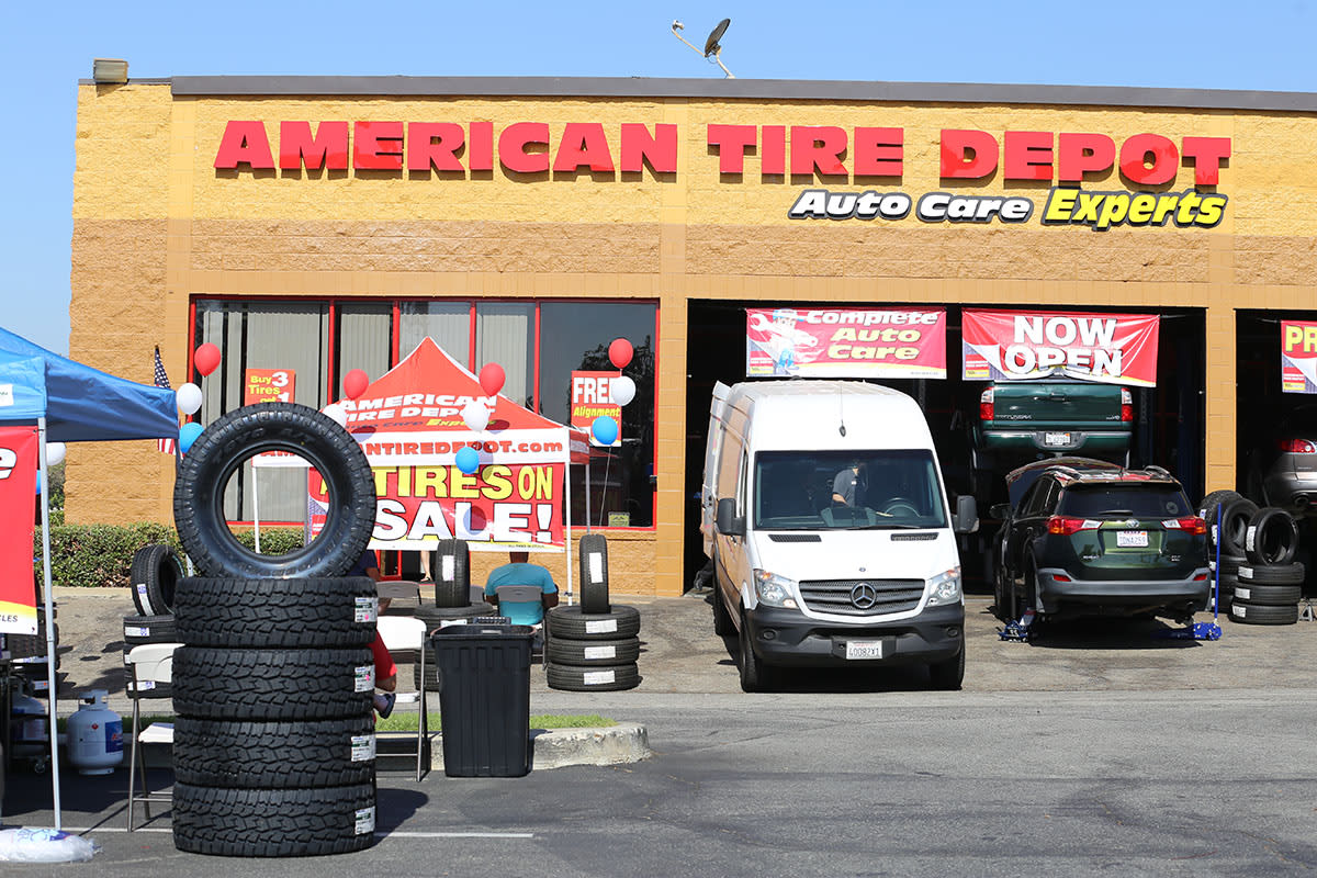 American Tire Depot Upland Ca California 