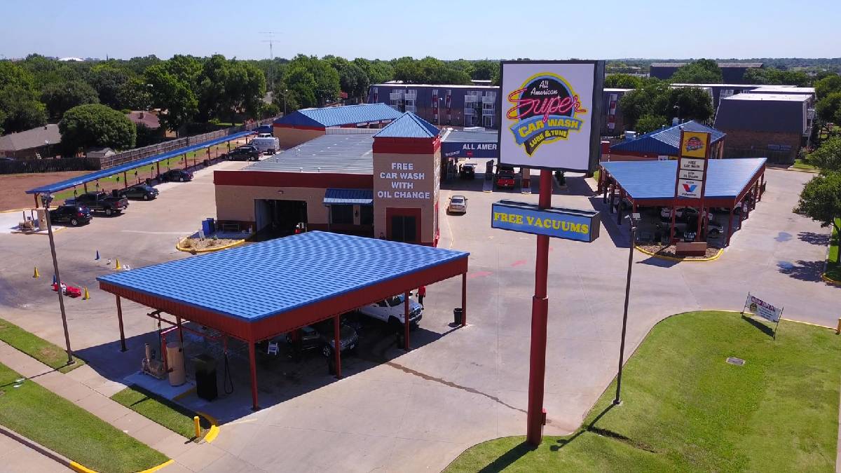 All American Super Car Wash in Wichita Falls, TX (2825 Elmwood Ave