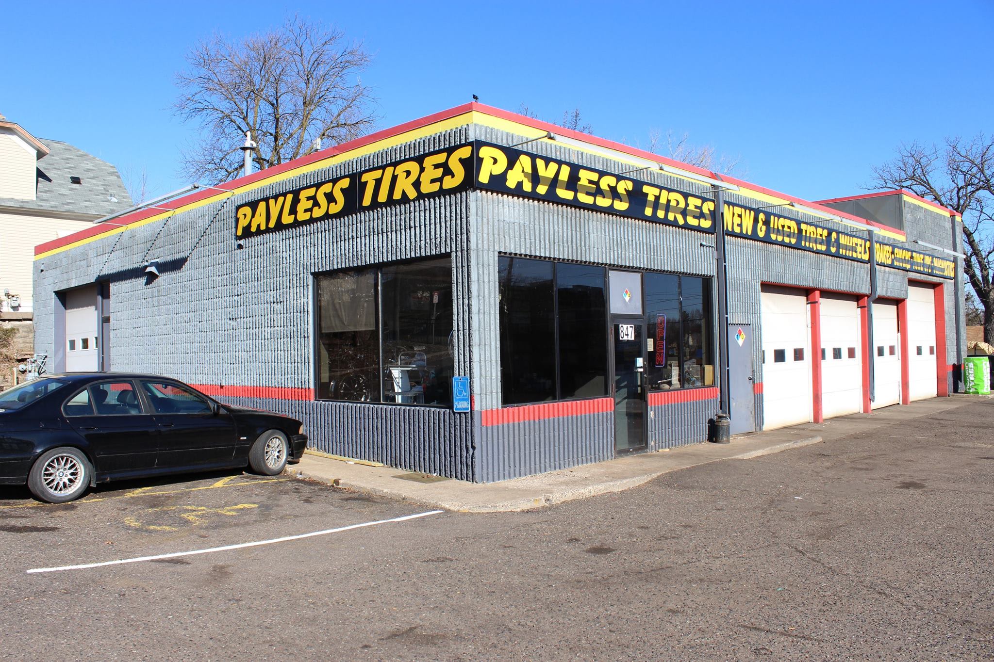 Payless hot sale tire shop