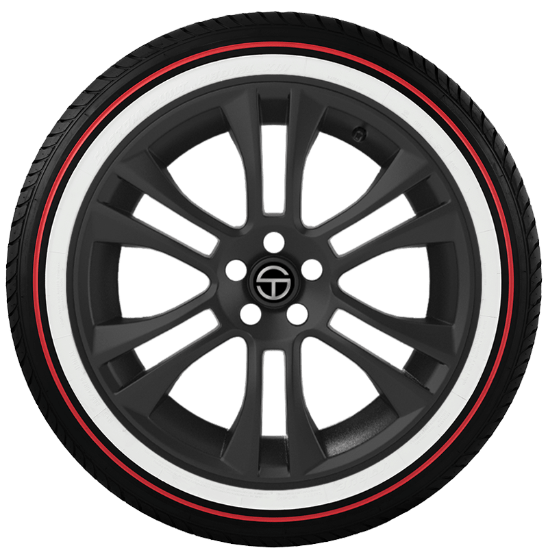 Buy Vogue Red Stripe Custom Built Radial XIII SCT Tires Online SimpleTire