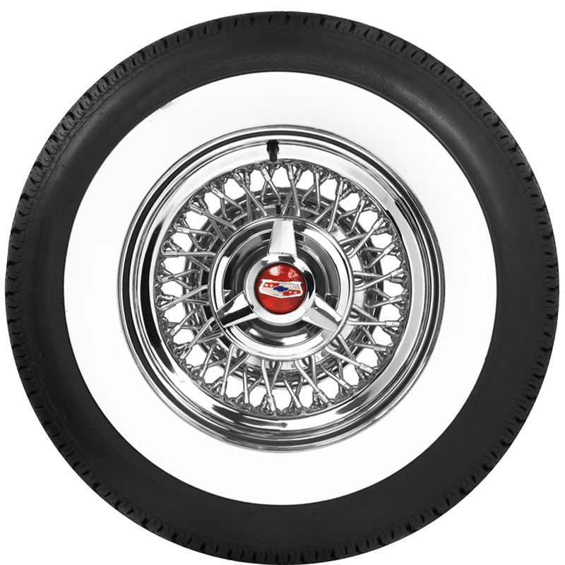 Buy Coker American Classic Wide Whitewall Radial Tires Online | SimpleTire