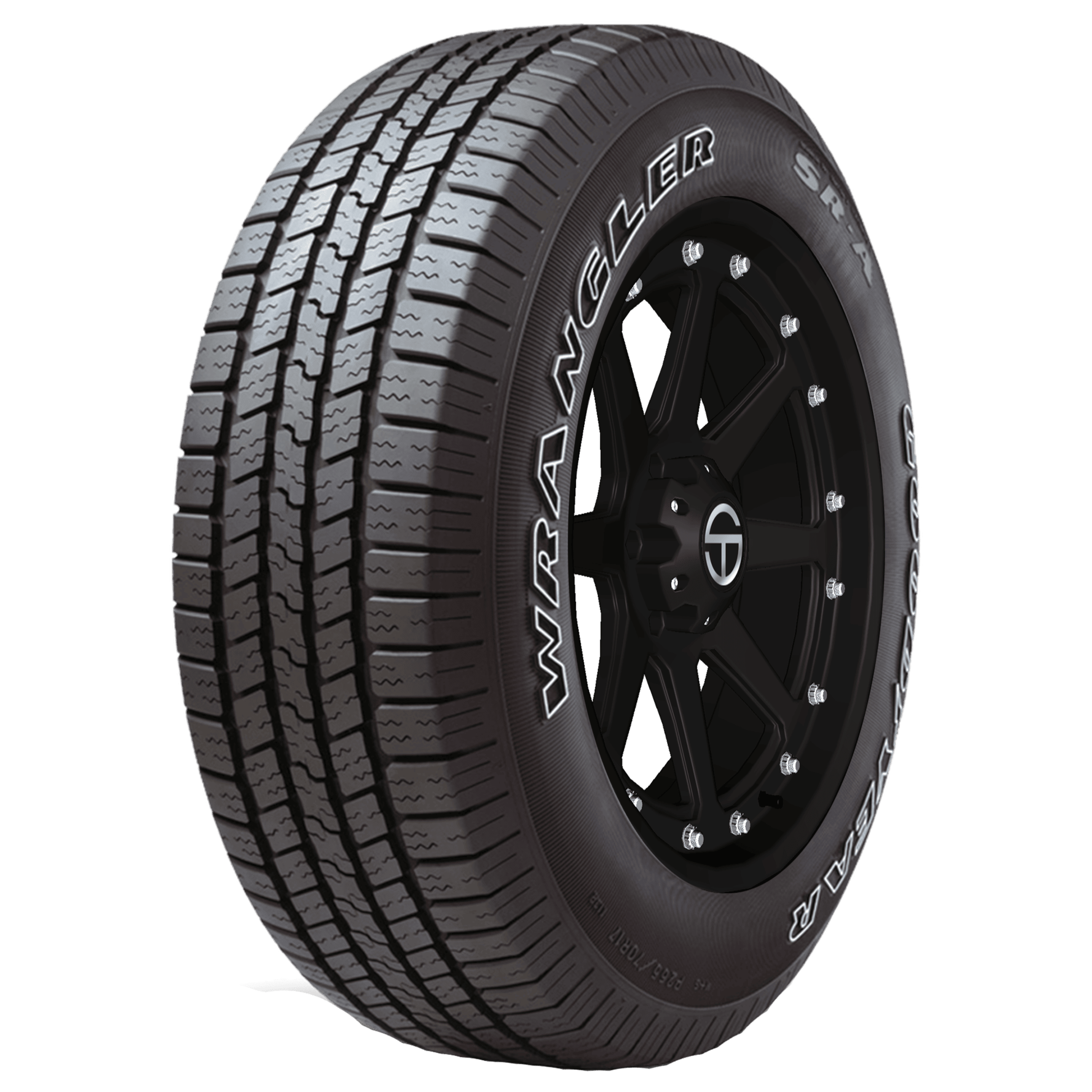 thumbnail image 2 of Goodyear Wrangler SR-A 255/75R17 113S All Season Tire - Outlined White Letters 2 of 5