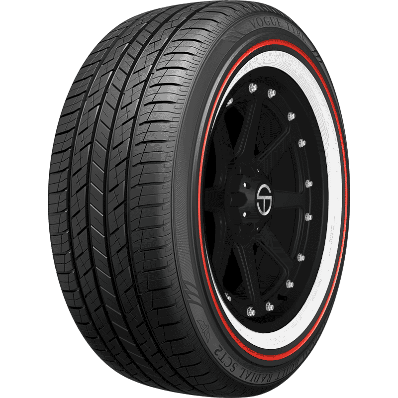 Vogue Custom Built Radial SCT2 Red Stripe 27555R20 117H Passenger Tires 3113201 SimpleTire