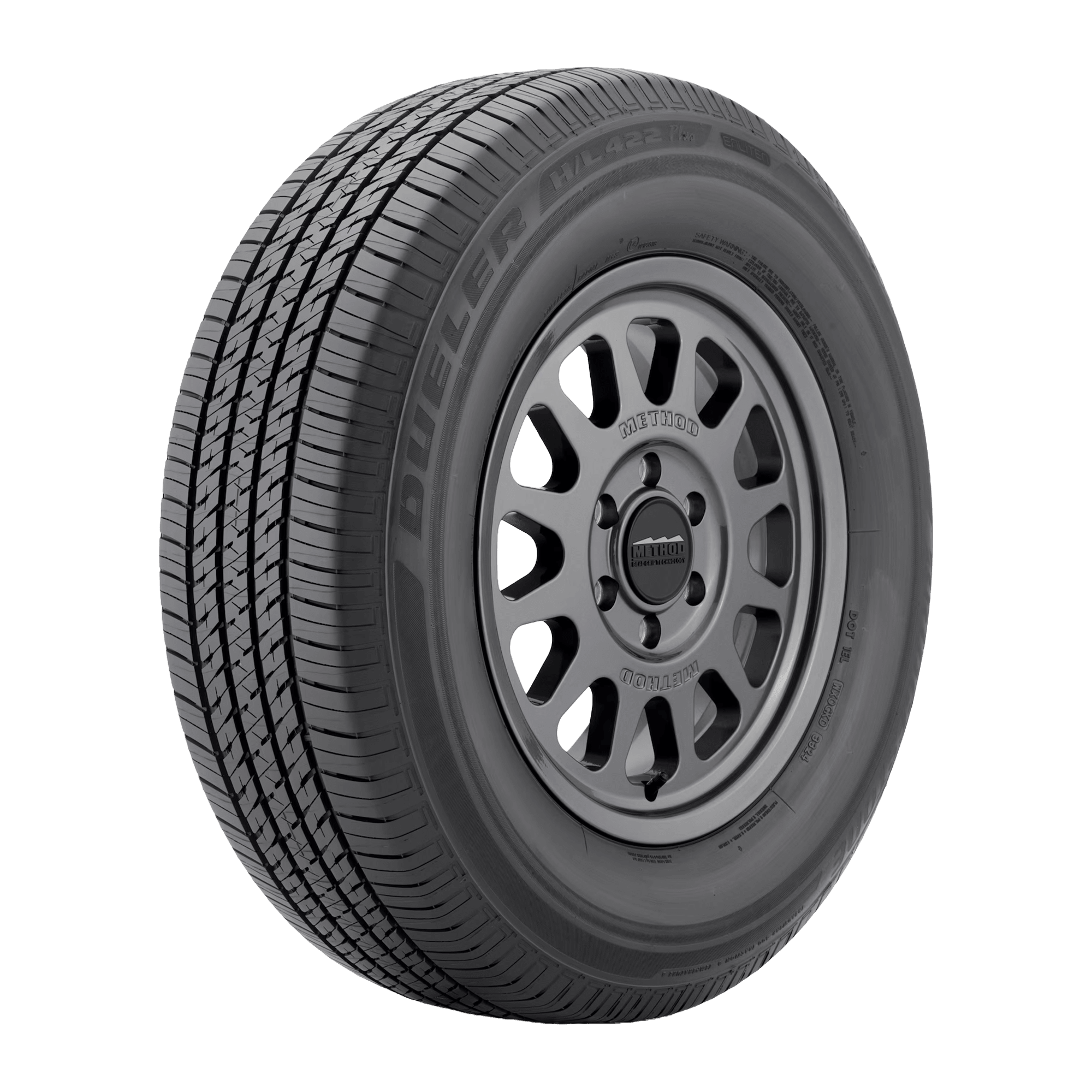 【新車外し】2024年製 BS BRIDGESTONE DUELER H/L 422 plus 225/60R17 17インチ 夏タイヤ 4本 フォレスター スバルXV等　(KTN232) Bridgestone Dueler H/L 422 Plus All Season Passenger Tires Online