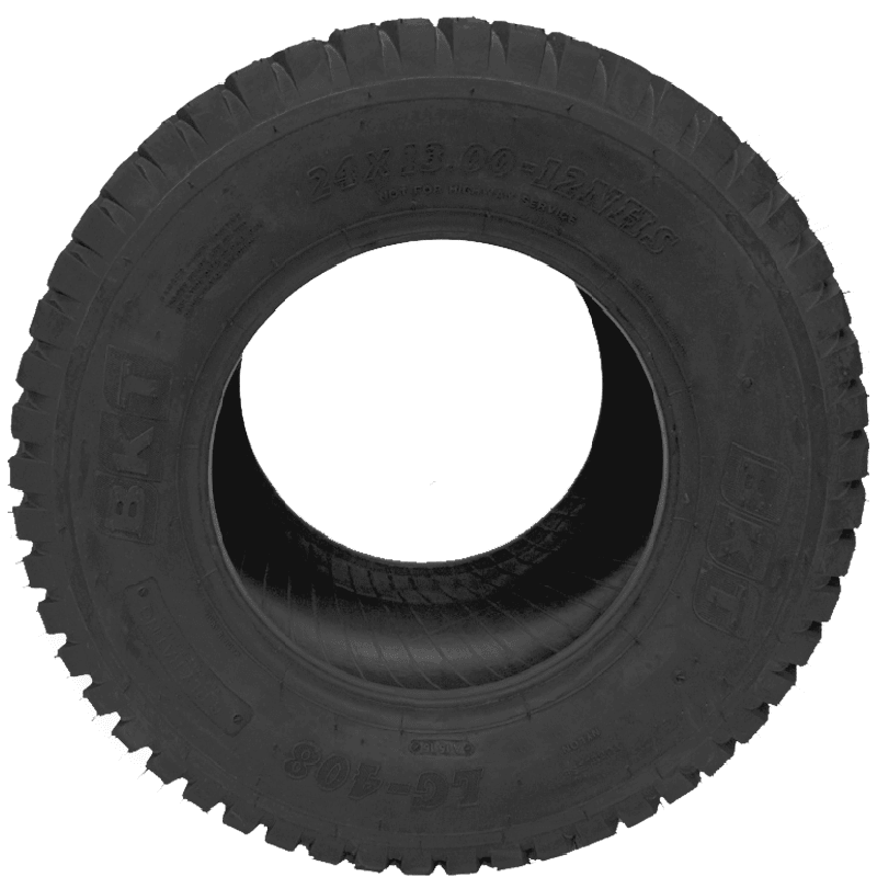 thumbnail image 2 of BKT LG-408 Lawn & Garden Tire – 24x13.00-12, Load 6 Ply, Black Side Wall, New 2 of 6