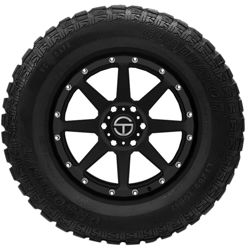 5 New Centennial Dirt Commander M/T Tires – 33x12.50R15 – Mud Terrain For Trucks & SUVs